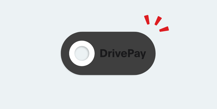 DrivePayキーホルダーがある方はアプリでお手続き可能です
