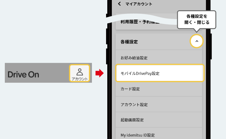STEP2 マイアカウント画面